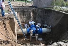 Entre Ríos: fuerte explosión de un caño en Paraná dejó dos operarios heridos