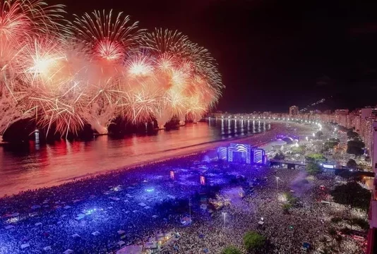 Río de Janeiro recibió el récord Guinness por la mayor fiesta de fin de año del mundo