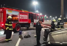 Colisión múltiple en la Autopista Perito Moreno deja un saldo de dos heridos