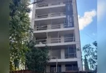 Rosario: un obrero cayó al vacío desde un tercer piso y está grave