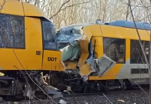 Choque frontal de trenes en Dinamarca: cuatro heridos en estado crítico