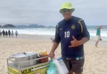 De vendedor ambulante a la cárcel: quién es «El Puma de Janeiro», el argentino detenido por racismo en Brasil