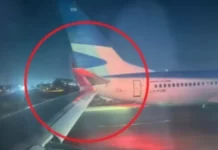 Incidente en el aeropuerto de Santiago de Chile entre avión de Aerolíneas Argentinas y Latam