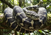 Rescatan a seis crías de serpiente «pitón alfombra“ en Entre Ríos: las habían enviado por encomienda