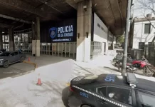 Tragedia en Flores: un camión chocó contra un cartel que cayó desde la autopista y mató a un policía