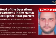 Israel anunció la muerte del jefe de Inteligencia Militar en Gaza