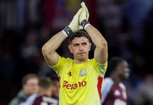 Europa League: el Aston Villa del “Dibu” Martínez perdió 1-0 ante el Nottingham Forest en la ida de la semifinal