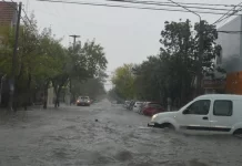 Inundaciones en Santa Rosa: cayeron 90 milímetros y pidieron a los vecinos resguardarse en sus hogares