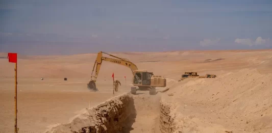 Chile ya construyó el 40% de la zanja de contención para frenar la inmigración ilegal