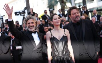 Un argentino en la alfombra roja de Cannes, junto a una ganadora del Oscar y máxima estrella francesa