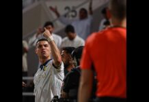 Arabia Saudita: el gesto inapropiado de Cristiano Ronaldo ante los gritos de «¡Messi, Messi!»