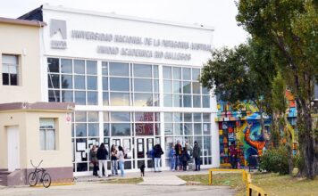 Horror en una universidad de Río Gallegos: un trabajador apuñaló a un alumno