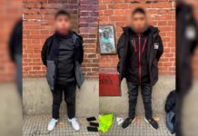 Dos motochorros peruanos, uno con veinte antecedentes, fueron detenidos en Palermo