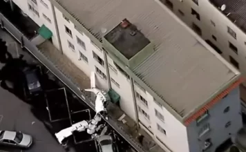 Tragedia aérea en Brasil: una avioneta se estrelló contra un edificio en Belo Horizonte
