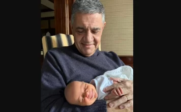 Jorge Macri y María Belén Ludueña enternecieron con la foto de su hijo Vito