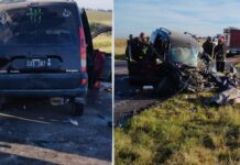Dos mujeres muertas por el choque entre un camión y un utilitario en Torquinst