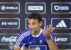 Lionel Scaloni sobre los jugadores que convocará al Mundial 2026: “La renovación no es un tema prioritario”