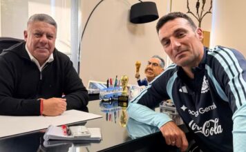 Scaloni se reunió con Tapia: “Enfocados y en modo Mundial”
