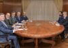 Luis Caputo recibió a las autoridades de la UIA