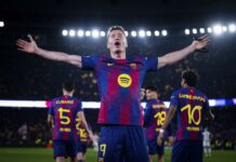 El Barcelona anunció que el polaco Robert Lewandowski dejará el equipo a fin de temporada