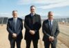 Manuel Adorni, en Mendoza: visita fugaz e incómoda en la inauguración del primer RIGI del país
