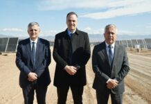 Manuel Adorni, en Mendoza: visita fugaz e incómoda en la inauguración del primer RIGI del país