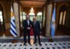 Tras una reunión de cancilleres, Uruguay se comprometió a analizar la relocalización de una planta industrial que genera protestas