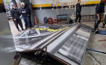 Un hombre murió al ser aplastado por el portón de una gomería de Almagro