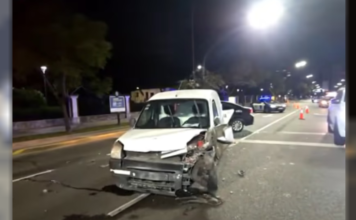Choque en Núñez: sigue restringida la circulación en avenida del Libertador y Ramallo