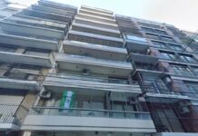 Incendio en un edificio de Recoleta: un muerto