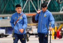 La emotiva despedida de Exequiel Palacios con su familia antes de viajar con la selección argentina al Mundial