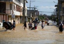Lluvias en Ecuador dejan 19 fallecidos y más de 119.000 afectados