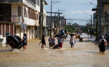 Lluvias en Ecuador dejan 19 fallecidos y más de 119.000 afectados
