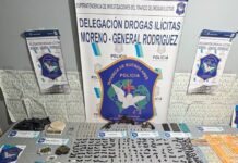 Desbarataron una banda de narcotraficantes en Moreno: los sorprendieron in fraganti