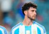 Marcos Senesi llegó a Kansas City para sumarse al plantel mundialista de la Selcción Argentina