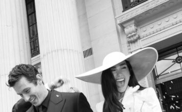 Dua Lipa compartió las primeras fotos de su casamiento con Callum Turner