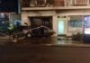 Choque e incendio en Recoleta