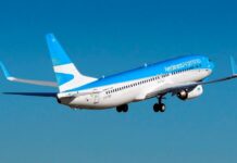 Hubo una amenaza de bomba en un vuelo de Aerolíneas Argentinas
