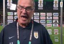 La furia de Bielsa tras la eliminación de Uruguay en el Mundial