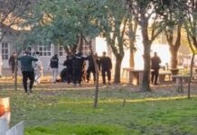 Un policía de Santa Fe está en grave estado tras la final de la Liga Cañadense
