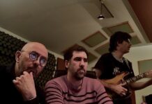 La última foto del Indio Solari en su estudio de grabación