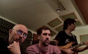 La última foto del Indio Solari en su estudio de grabación
