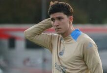 Alerta en la Selección argentina: le realizan estudios a Balerdi por una molestia muscular