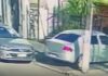 El ataque de una mujer a un auto mal estacionado que bloqueaba la salida de su garaje en Castelar
