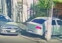El ataque de una mujer a un auto mal estacionado que bloqueaba la salida de su garaje en Castelar