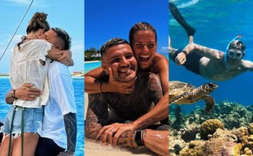 La foto al borde de la censura que Mauro Icardi compartió de la China Suárez en Maldivas