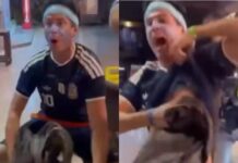 Denunciaron a un argentino por gestos racistas en Brasil tras el partido ante Inglaterra: está prófugo de la Justicia