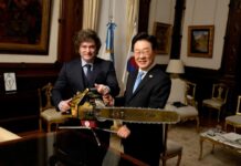 Javier Milei y el presidente de Corea del Sur estrechan lazos en reunión bilateral