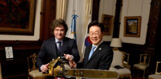 Javier Milei y el presidente de Corea del Sur estrechan lazos en reunión bilateral
