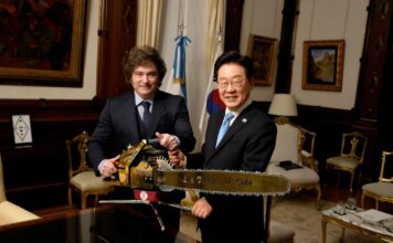 Javier Milei y el presidente de Corea del Sur estrechan lazos en reunión bilateral